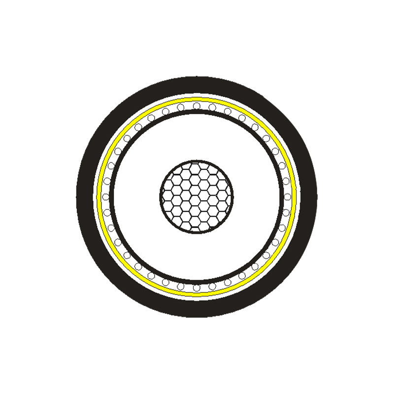 Izolowany kabel zasilający XLPE na napięcie znamionowe 3,6/6 kV -26/35 kV