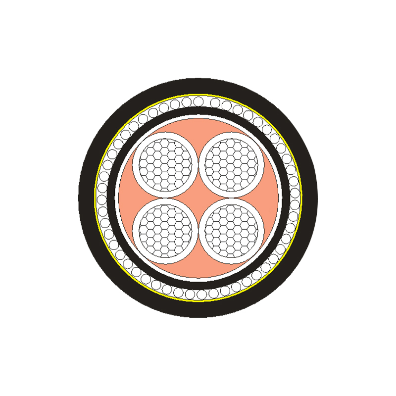 Kabel zasilający w izolacji XLPE/PVC na napięcie znamionowe 0,6/1kV