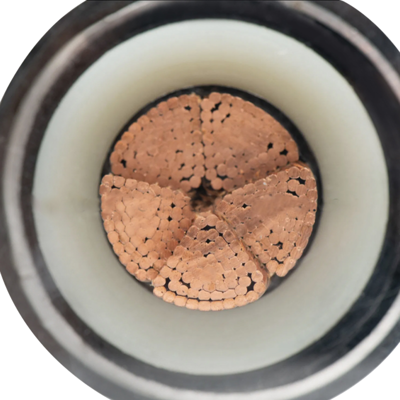 Kabel izolacyjny XLPE z falistej aluminiowej osłony na napięcie znamionowe 290/500 kV