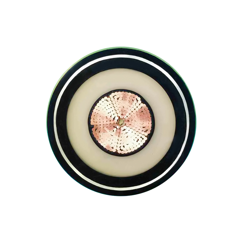 Kabel izolacyjny XLPE z falistej aluminiowej osłony na napięcie znamionowe 290/500 kV