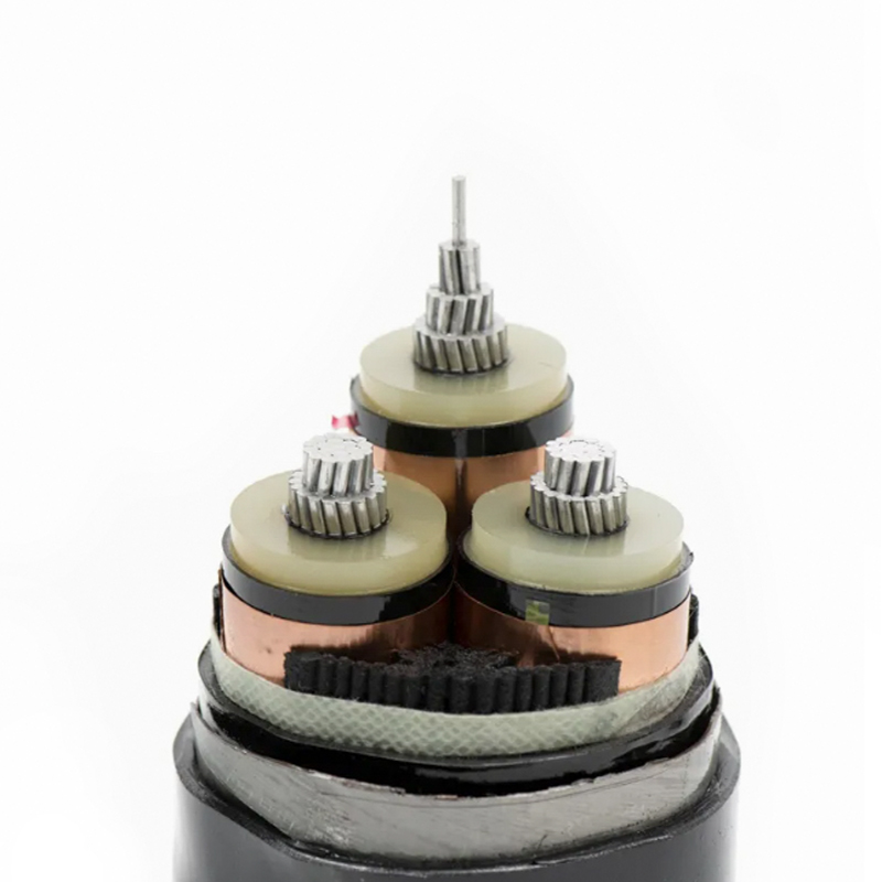 Izolowany kabel zasilający XLPE na napięcie znamionowe 3,6/6 kV -26/35 kV