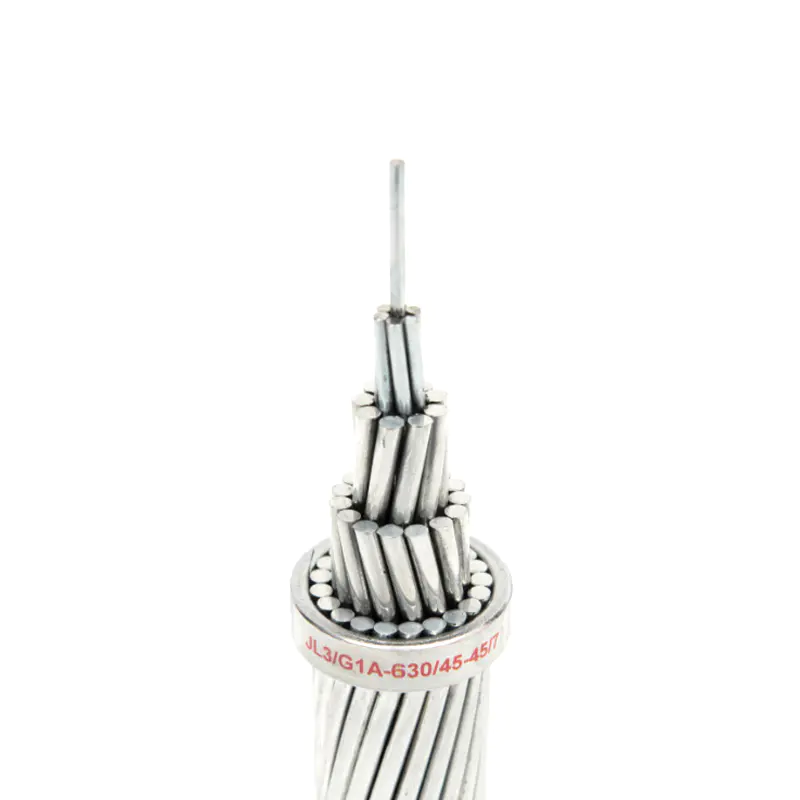 Goły drut i izolowany kabel antenowy
