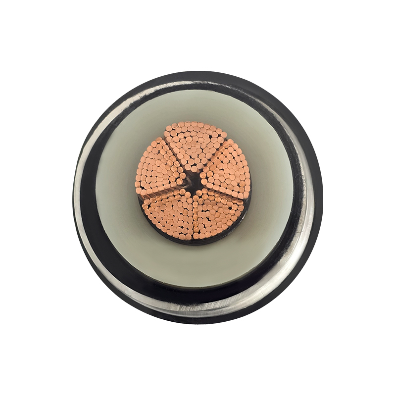 Kabel izolacyjny XLPE z falistej aluminiowej osłony na napięcie znamionowe 290/500 kV